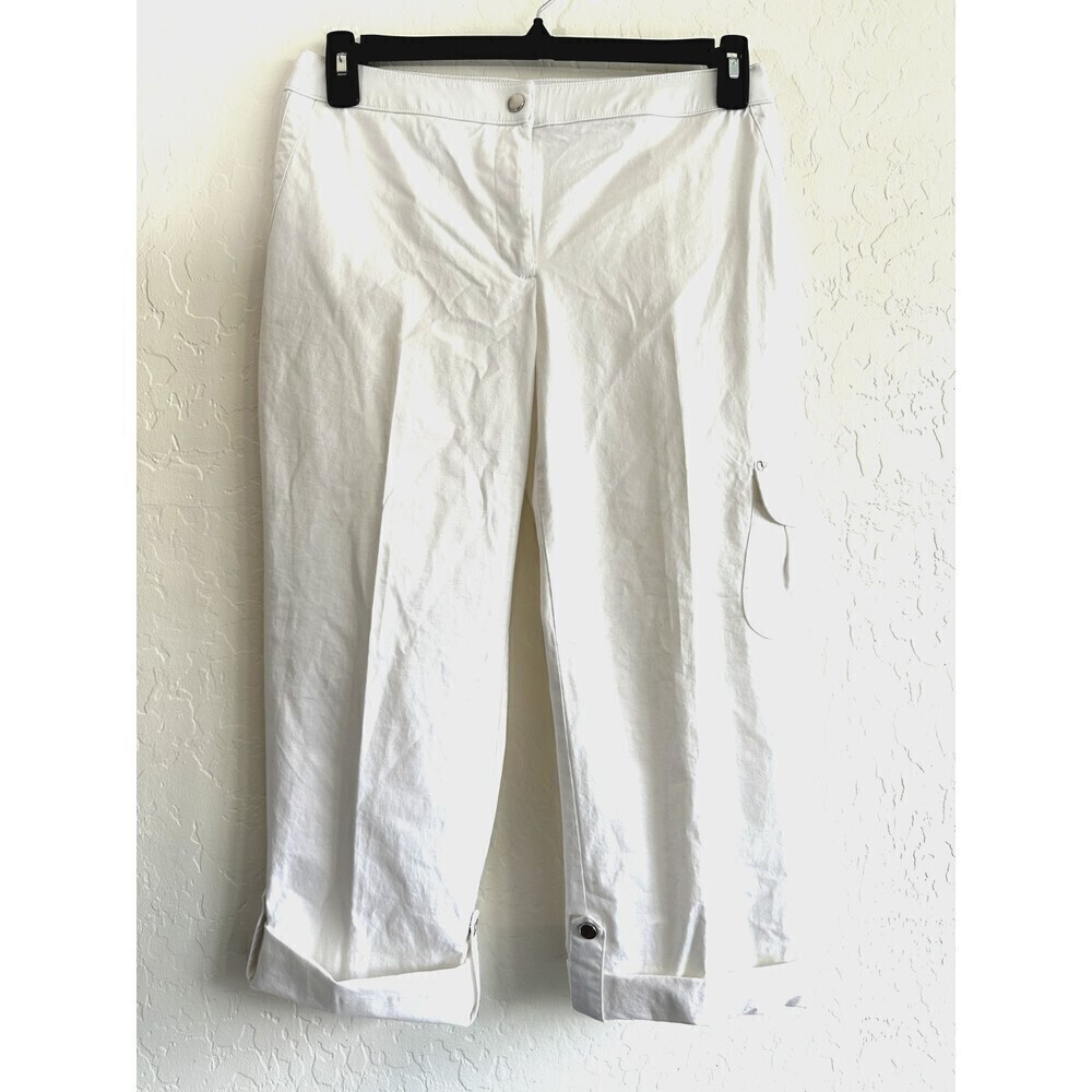 Zenergy By Chico's Woman's Cropped Capri Pants Size 0/Small minimal modern comfy